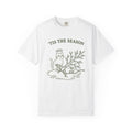 Kitty Tree Shirt Christmas Pet Shop Gift Women Cartoon Tee Cat Tree T-Shirt Xmas Fan Cat Tower Tshirt Store Graphic Sleek Glow Tshirt