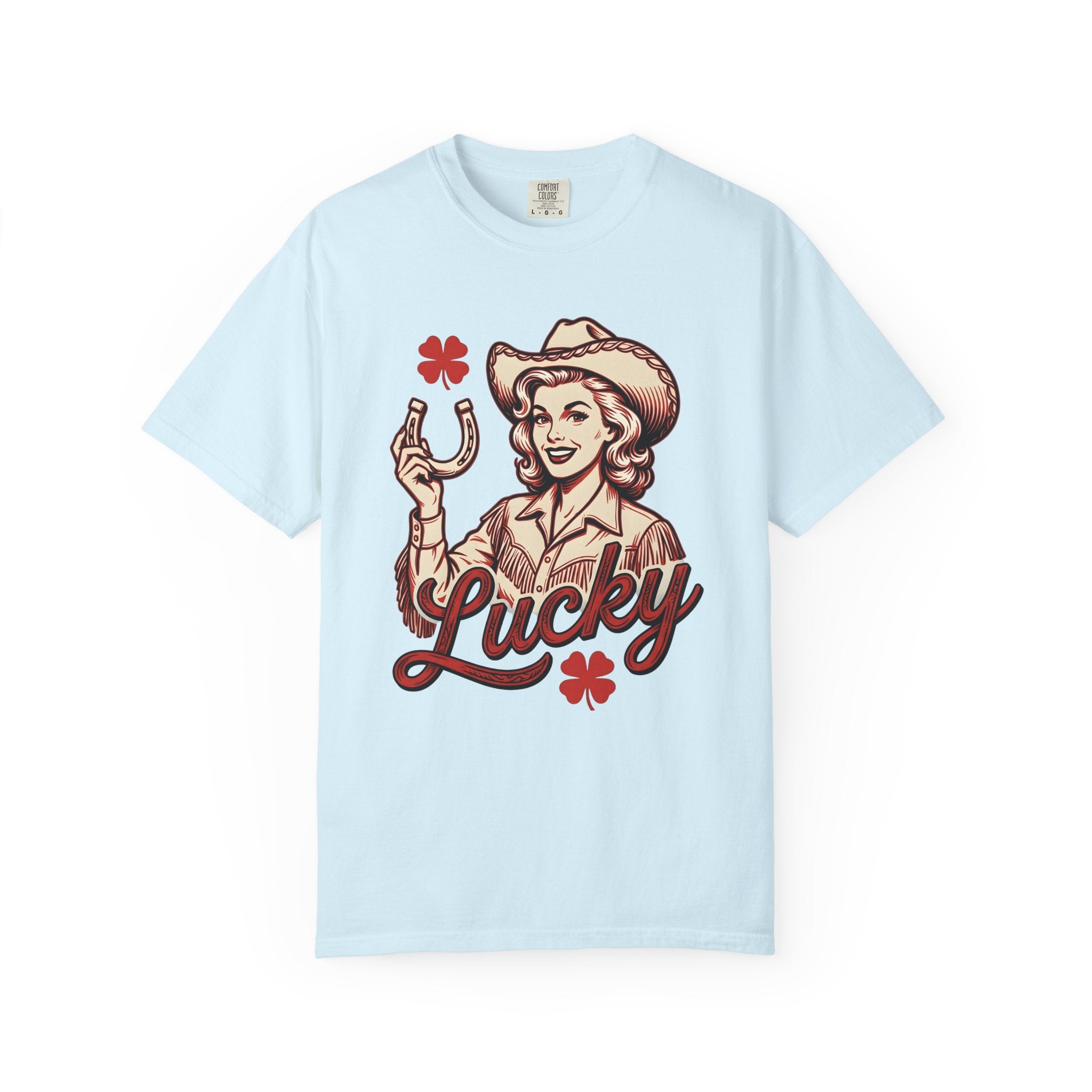 Cowgirl Art Shirt Cowgirl Country Gift Women Hand Drawn Tee Western Art T-Shirt Rodeo Fan Illustrated Tshirt Rural Graphic Line Art