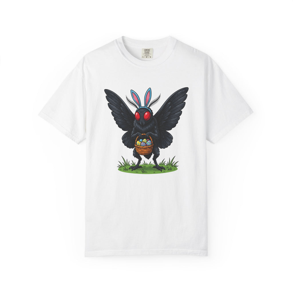 Mothman Costume Shirt Easter Cryptid Gift Women Cartoon Tee Mothman Costume T-Shirt Easter Fan Cryptid Graphic Tshirt Retro Easter Basket
