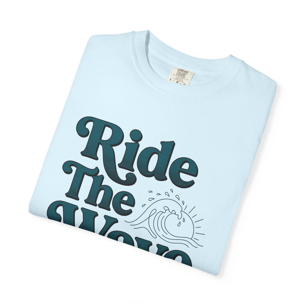 Ocean Print Shirt Surfing Coastal Gift Women Modern Tee Sea T-Shirt Surfer Fan Beach Graphic Tshirt Retro Sunshine Tshirt