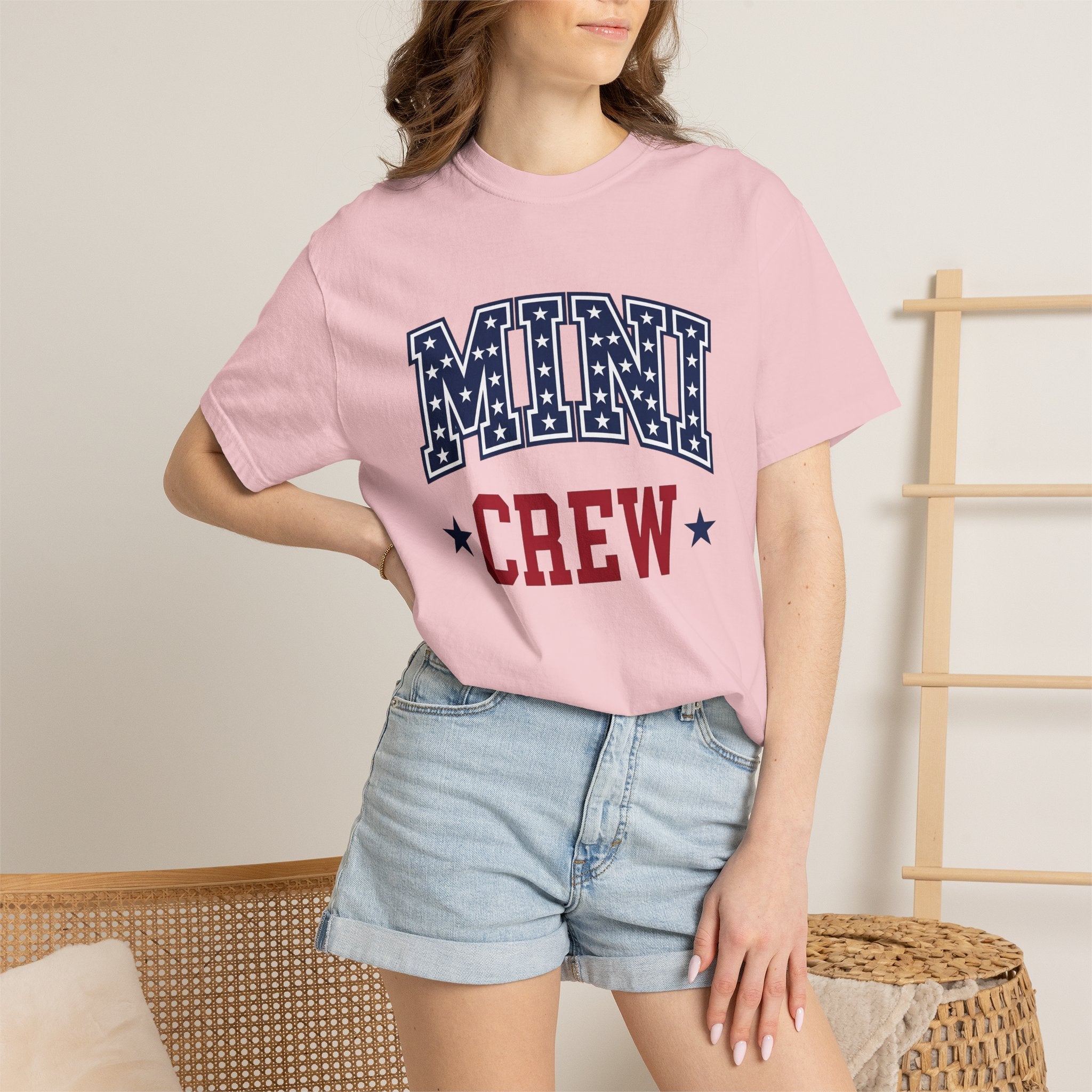 Varsity Stripes Stars Shirt 4th Of July Household Gift Women Americana Tee Stripes T-Shirt Patriot Fan Vintage Tshirt Family Graphic Old