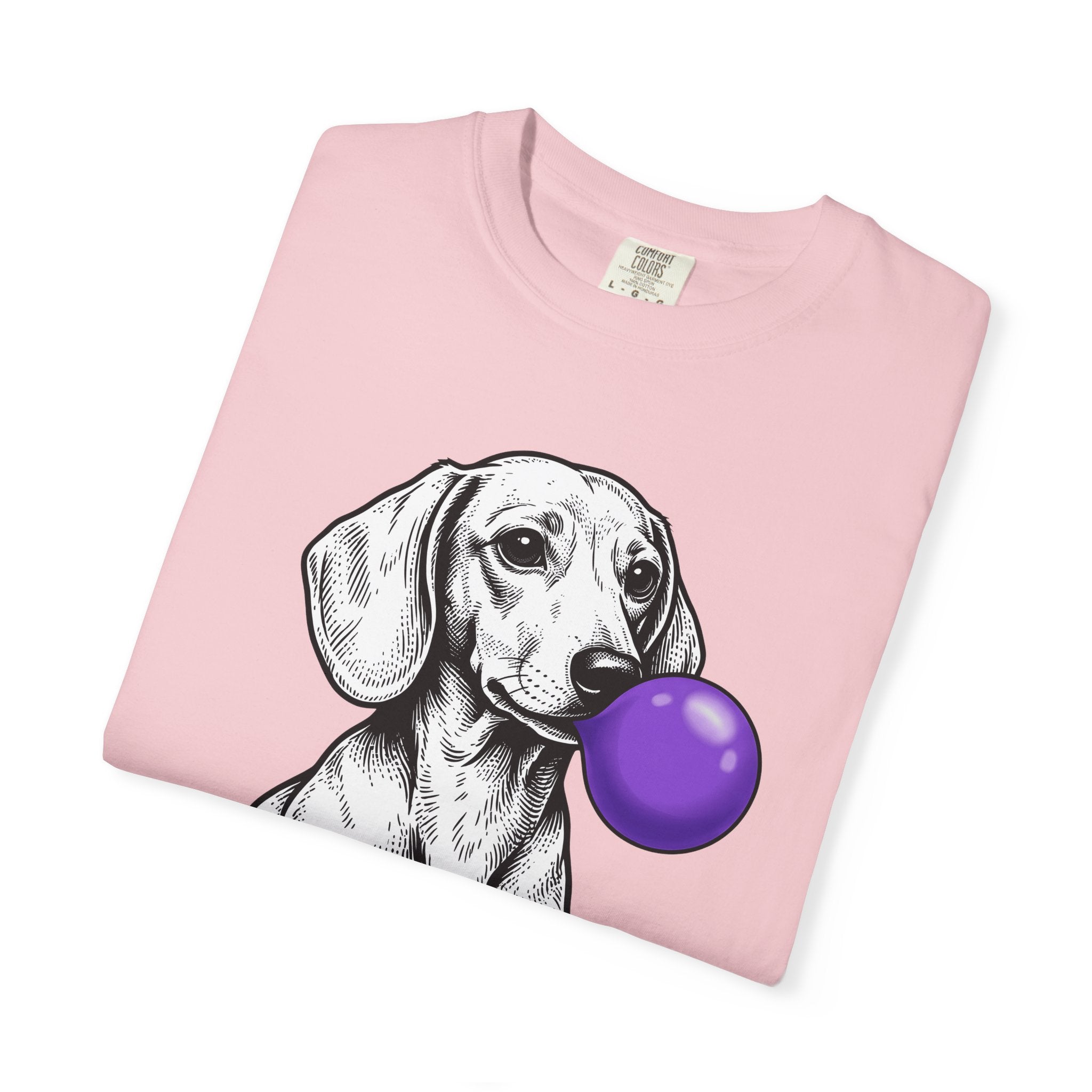 Dachshund Pet Shirt Dog Dog Gift Women Cartoon Tee Wiener Dog T-Shirt Dog Fan Hound Tshirt Canine Graphic Hand Drawn Gum Tshirt