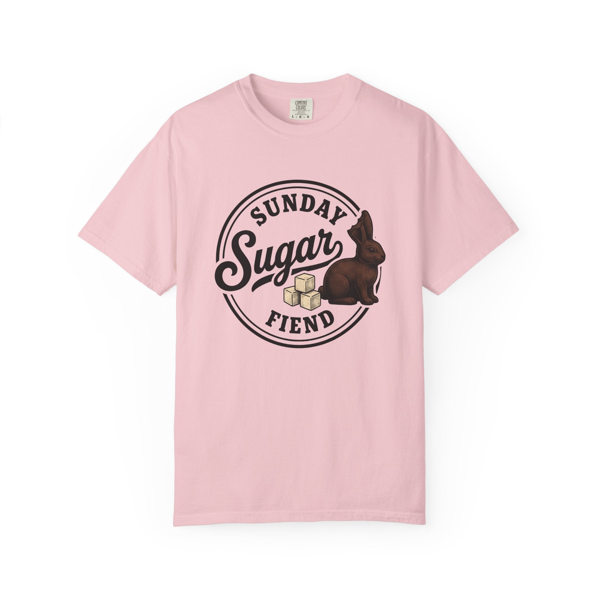 Chocolate Rabbit Shirt Easter Sweets Gift Women Retro Tee Bunny T-Shirt Easter Fan Chocolate Tshirt Vintage Tshirt Candy Graphic Hand Drawn