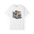 Frog Lily Pad Shirt Animals & Flowers Environment Gift Women Naturalistic Tee Toad T-Shirt Wildlife Fan Realistic Tshirt Eco Graphic Sketch