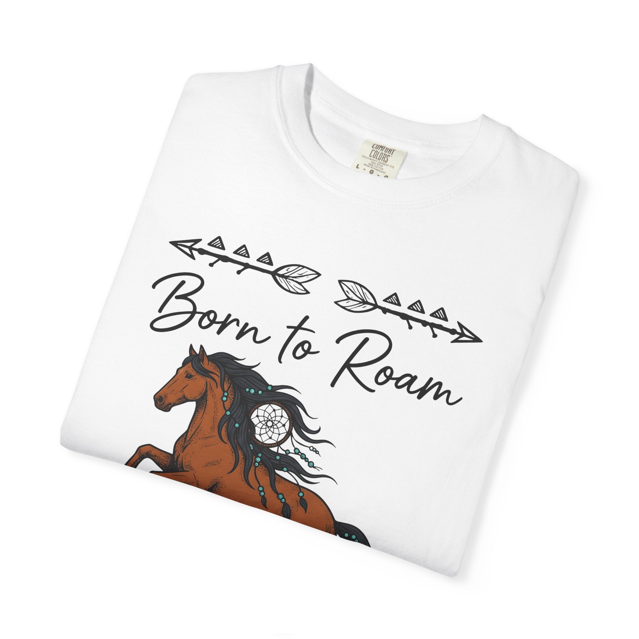 Horse Graphic Shirt Cowgirl Western Gift Women Boho Tee Equine T-Shirt Rodeo Fan Hippie Tshirt Cowboy Graphic Vintage Arrow Tshirt