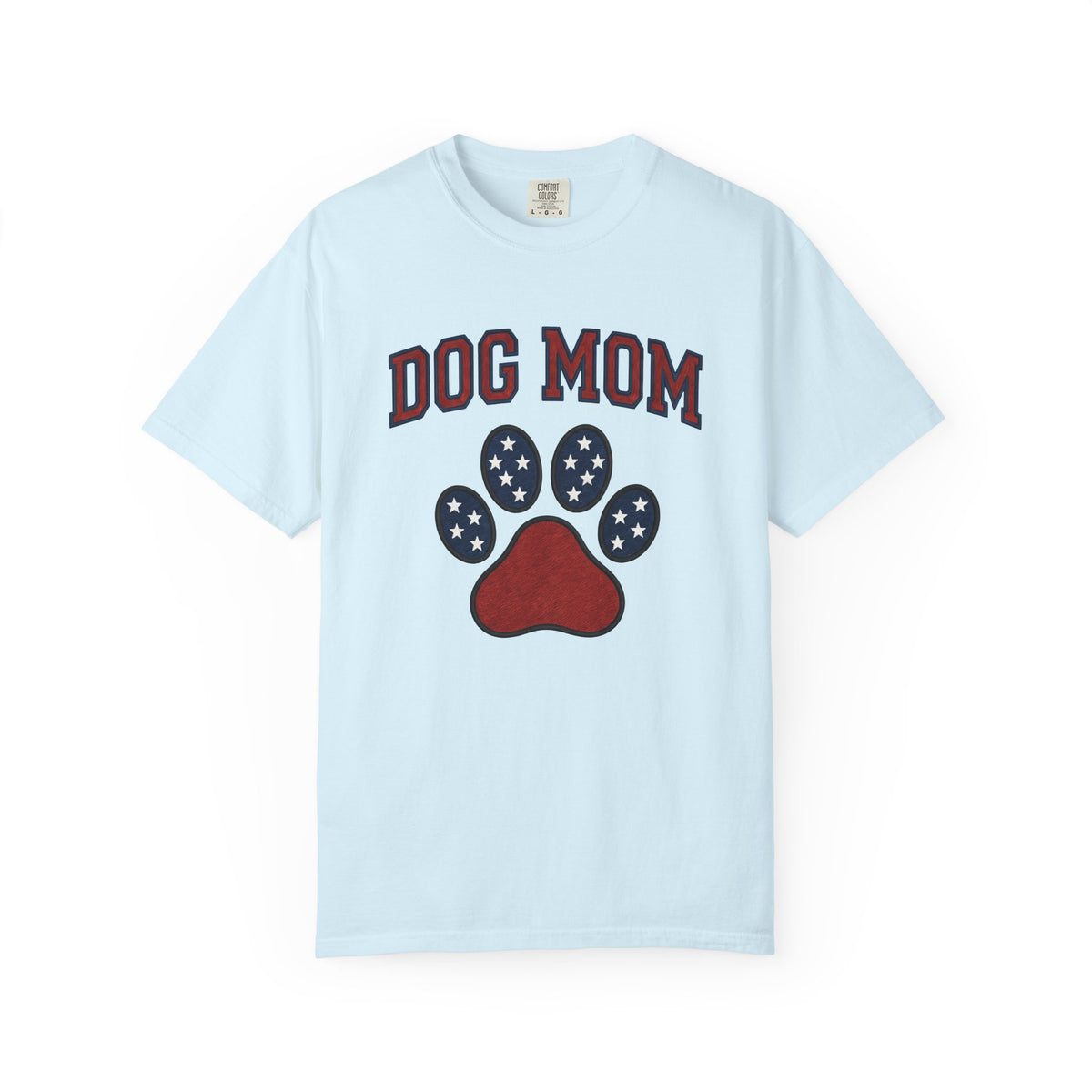 Puppy Paw Retro T-Shirt – Dog Mom Pet Lover Design, Women Graphic Tee