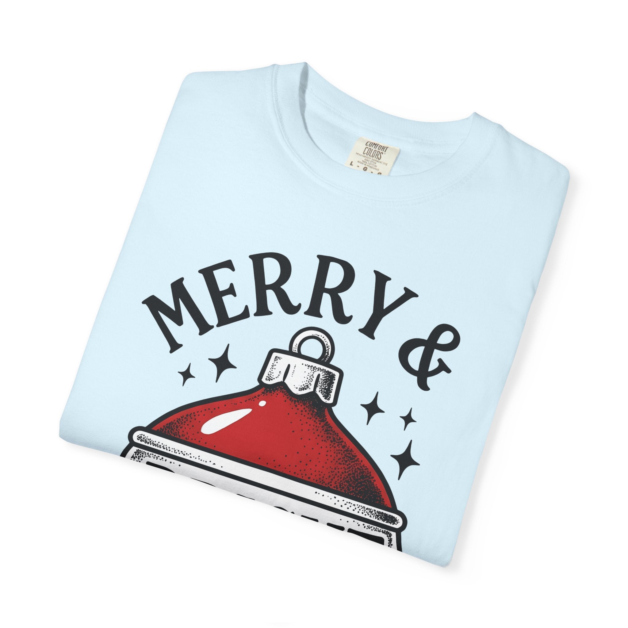 Holiday Ornament Shirt Christmas Celebration Gift Women Retro Tee Bauble T-Shirt Xmas Fan Vintage Tshirt Party Graphic Sketch Star Shapes