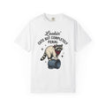 Raccoon Kerchief Shirt Cowgirl Creatures Gift Women Antique Tee Bandana T-Shirt Rodeo Fan Vintage Tshirt Animal Graphic Line Art Metal