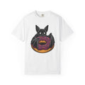 Bat Pastry Shirt Desserts Wildlife Gift Women Modern Tee Croissant T-Shirt Dessert Fan Retro Tshirt Animal Graphic Vintage Confetti Tshirt