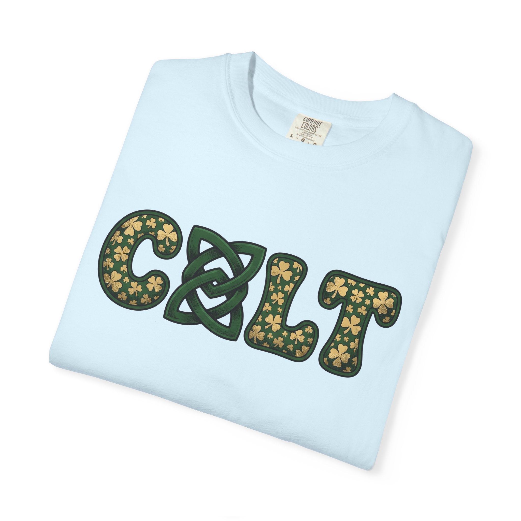Shamrock Pattern Shirt St Patrick's Day Irish Gift Women Celtic Tee Shamrock T-Shirt St Patricks Fan Celtic Art Tshirt Irish Graphic Retro