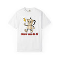 Espresso Maker Mascot Shirt Coffee Jokes Gift Women Comic Tee Coffee Machine T-Shirt Coffee Fan Cartoon Tshirt Humor Graphic Vintage Spark