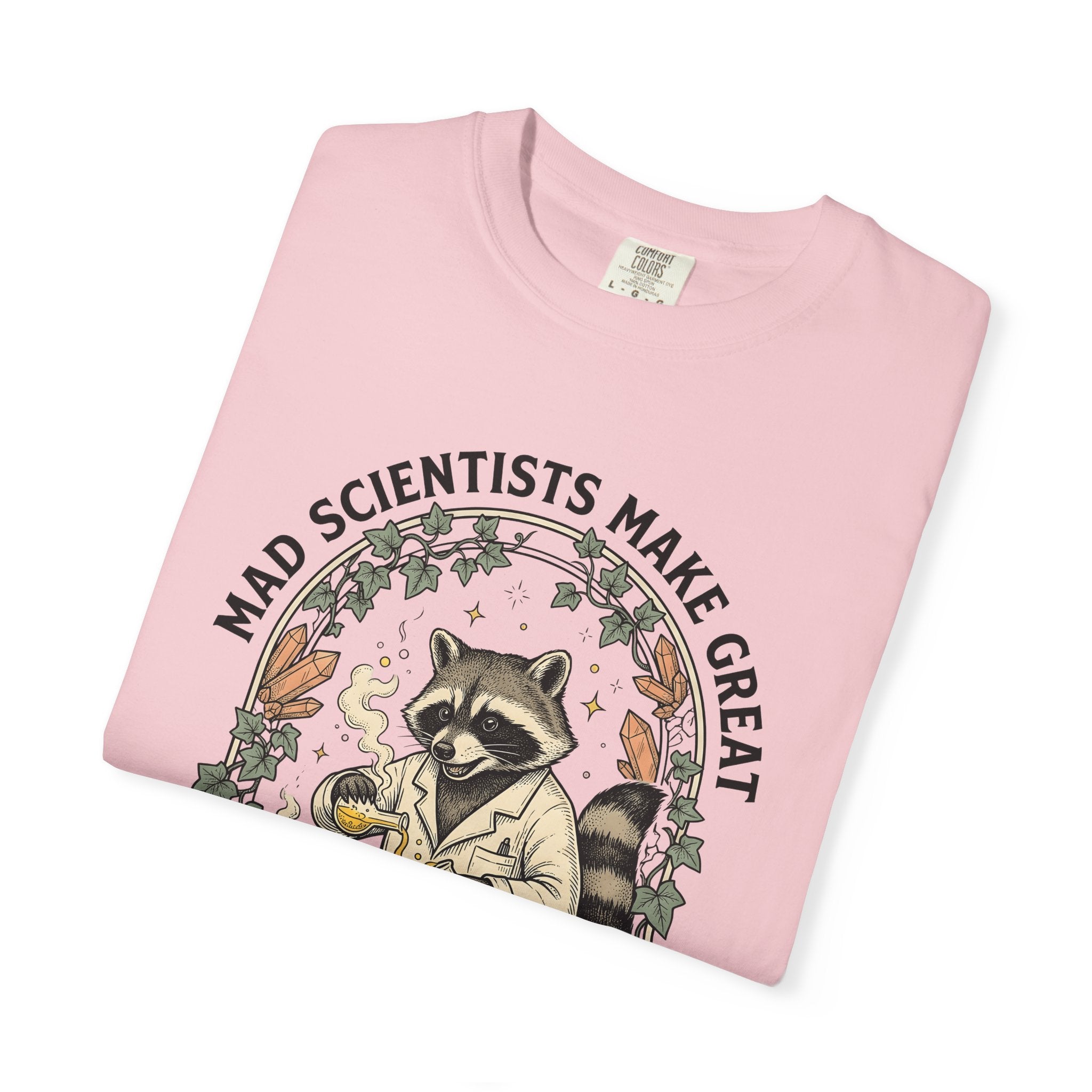 Raccoon Biologist Shirt Teacher Critters Gift Women Rustic Tee Wildlife Biologist T-Shirt Educator Enthusiast Animal Graphic Tshirt Outline