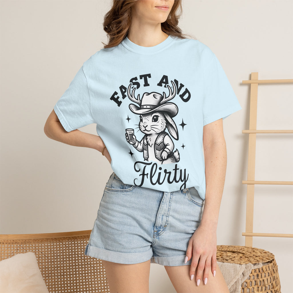 Antler Cowboy Shirt Cowgirl Creatures Gift Women Rustic Tee Buckaroo T-Shirt Rodeo Fan Country Tshirt Wildlife Graphic Doodle Star Pattern