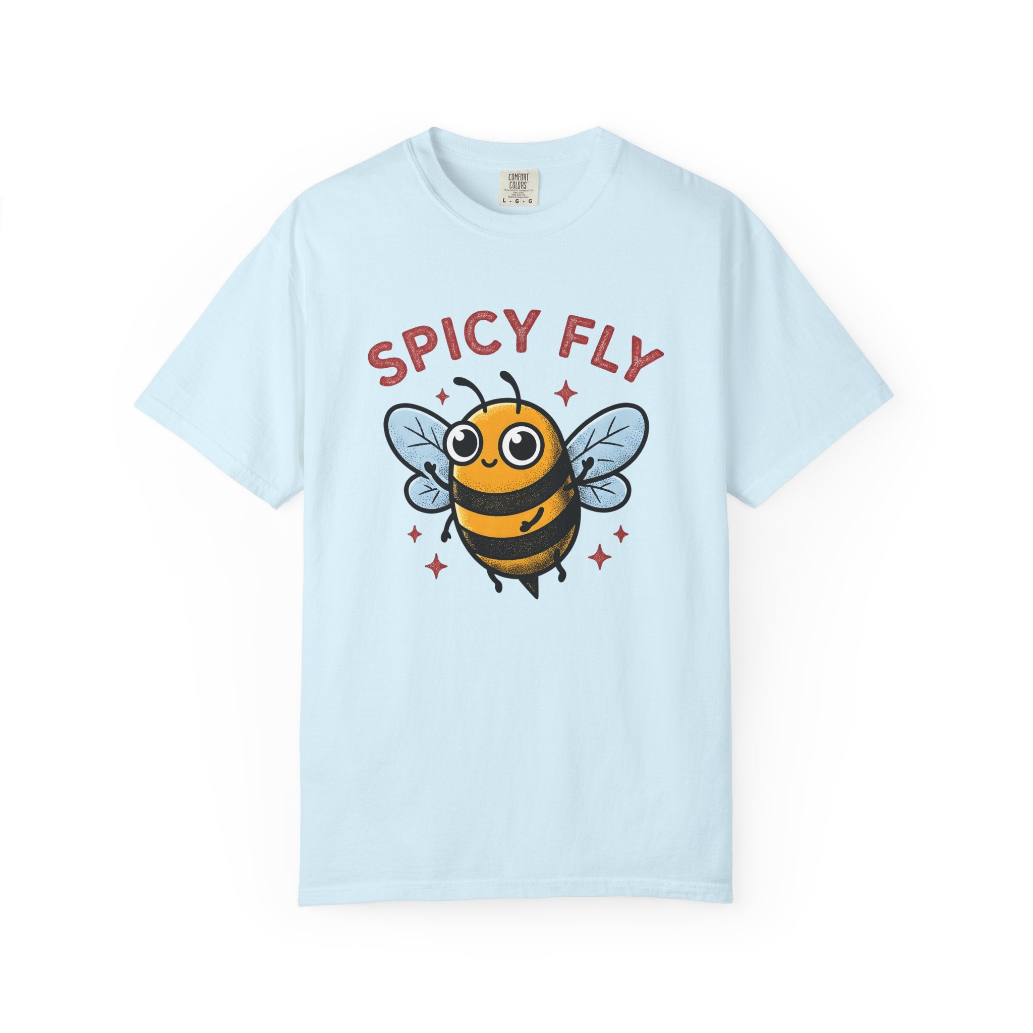 Cute Bee Shirt Animals Humor Gift Women Cartoon Tee Bee T-Shirt Animal Fan Cartoonish Tshirt Funny Graphic Retro Sparkles Tshirt