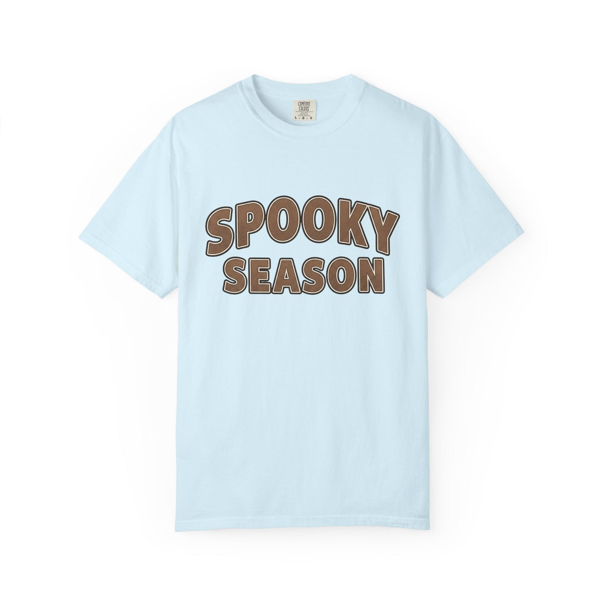 Scary Lettering Shirt Halloween Autumn Gift Women Strong Tee Typography T-Shirt Horror Fan Bold Tshirt Fall Graphic Vintage Spooky Tshirt