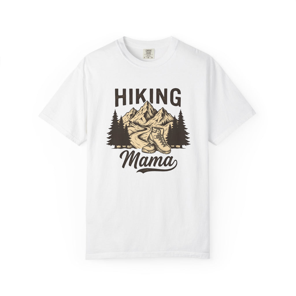 Hiking Shoes Shirt Hiking Nature Gift Women Retro Tee Trail Shoes T-Shirt Hiker Enthusiast Vintage Tshirt Wilderness Graphic Sketch Peak