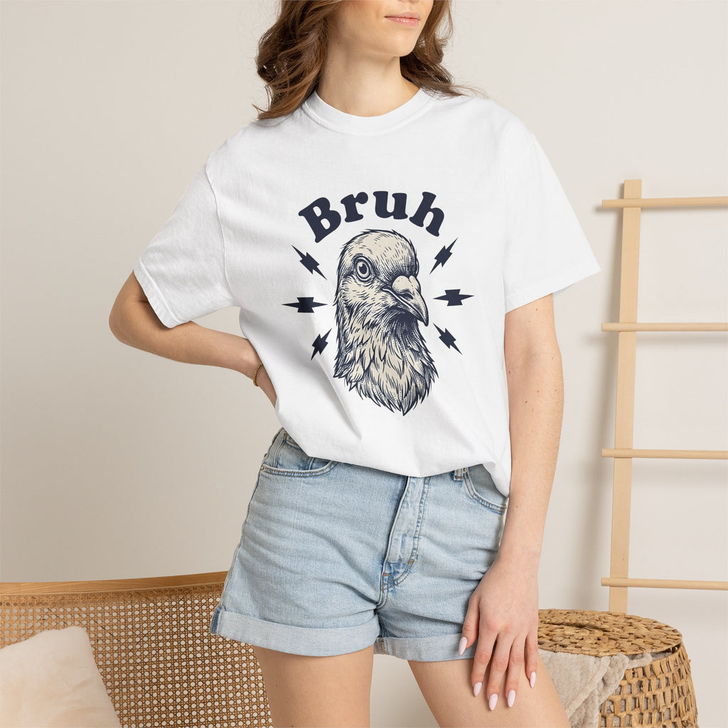 Dove Head Shirt Funny Pet Gift Women Line Art Tee Pigeon T-Shirt Humor Fan Dove Graphic Classic Tshirt Electric Bolts Tshirt