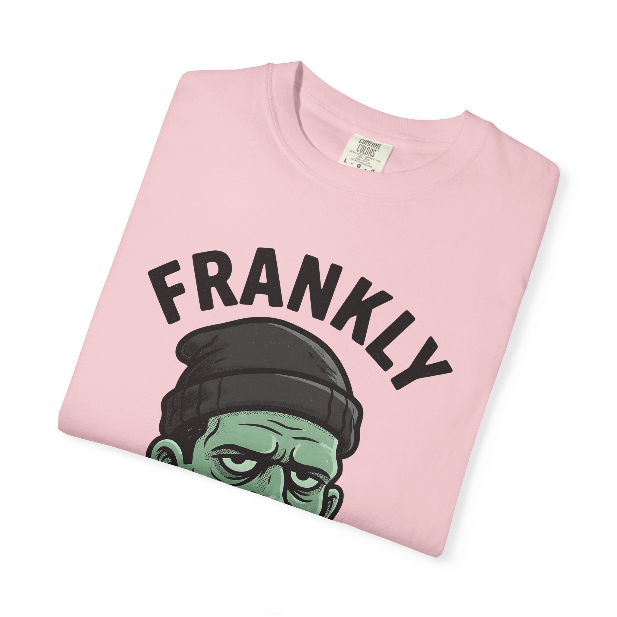 Frankenstein Creature Shirt Halloween Thriller Gift Women Comic Tee Monster T-Shirt Horror Fan Comic Art Tshirt Suspense Graphic Retro Knit