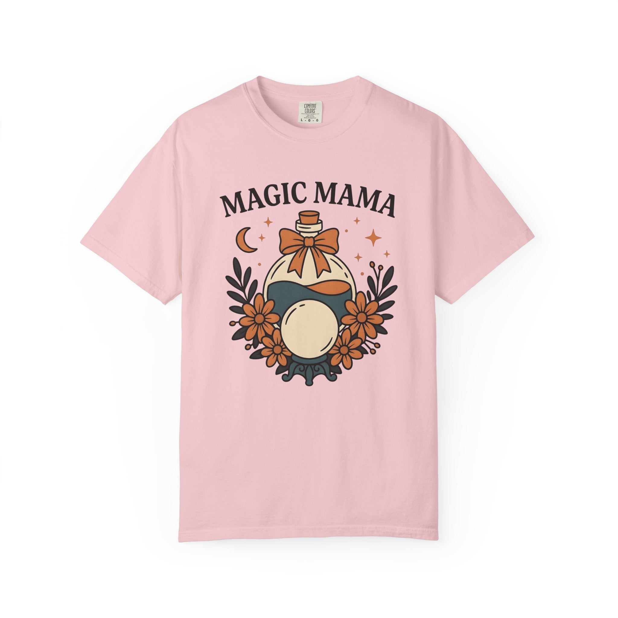 Charm Flask Shirt Halloween Occult Gift Women Folk Tee Hip Flask T-Shirt Horror Fan Witchy Tshirt Mystic Graphic Old School Petals Tshirt