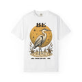 Stork Bird Shirt Nature Creatures Gift Women Heritage Tee Crane T-Shirt Wildlife Fan Heritaget Tshirt Animal Graphic Vintage-Inspired Night