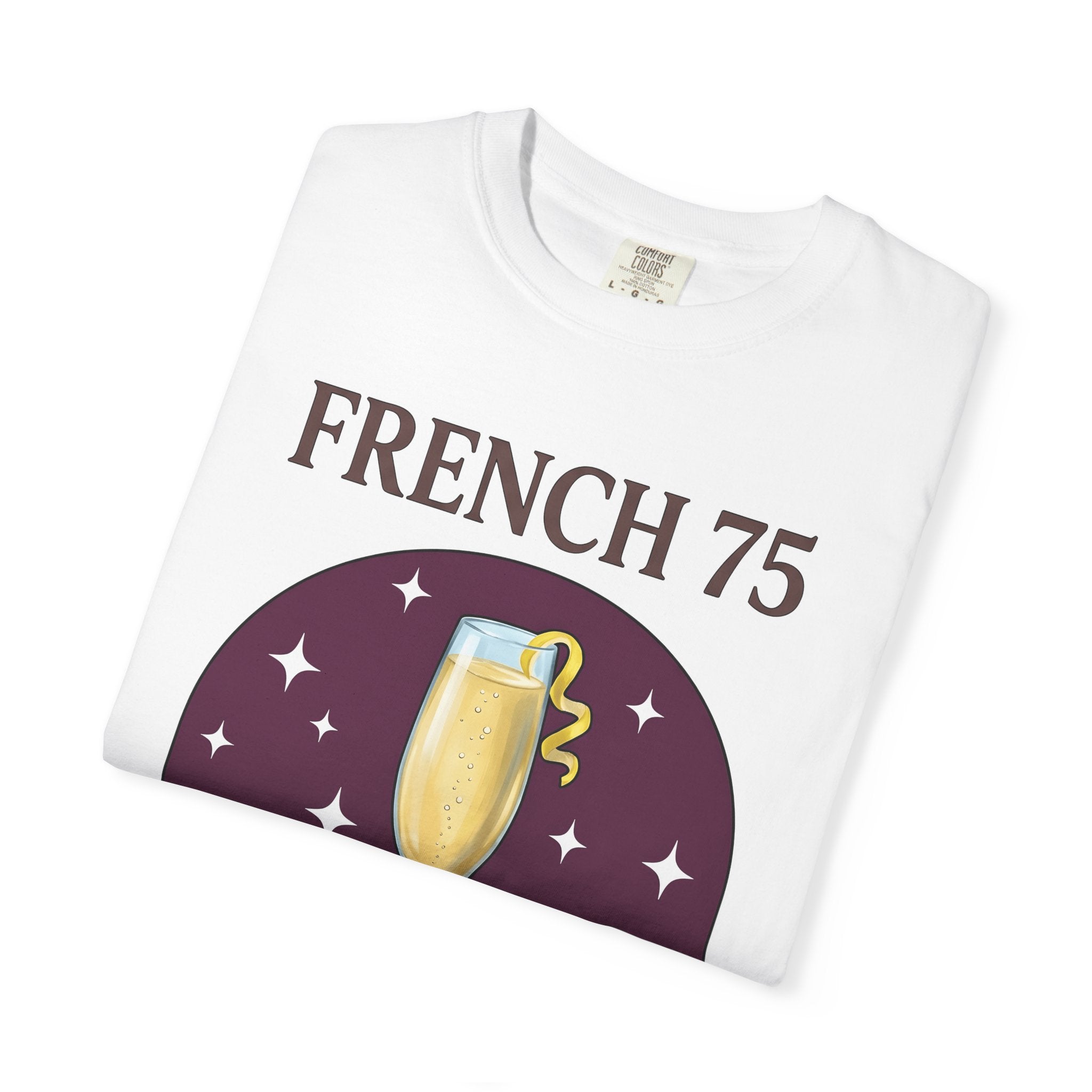 Champagne Flute Shirt Drinks Cocktail Gift Women Comic Tee Champagne Glass T-Shirt Beverage Fan Cartoon Tshirt Mixed Drink Graphic Vintage