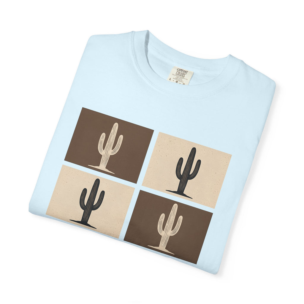 Succulent Design Shirt Cowgirl Cowboy Gift Women Hippie Tee Cactus T-Shirt Rodeo Fan Retro Tshirt Cowboy Graphic Vintage Dry Land Tshirt