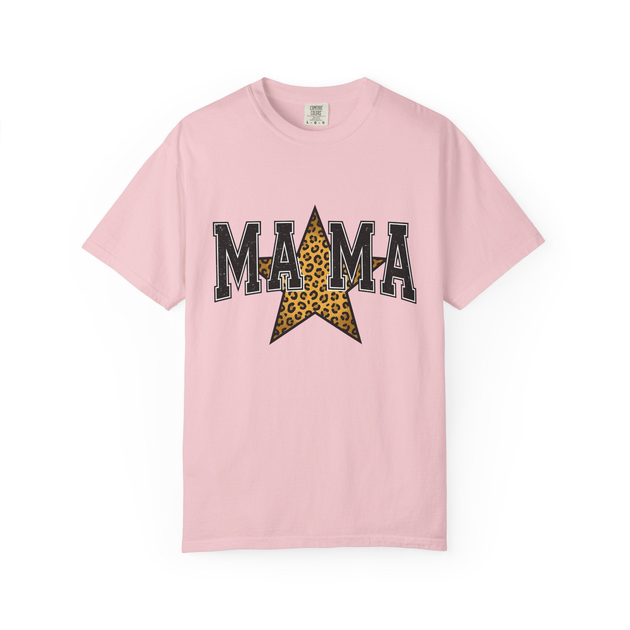 Cheetah Star Shirt Moms Feline Gift Women Modern Tee Leopard T-Shirt Mother Fan Cat Graphic Vintage Wild Print Tshirt