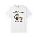 French Press Espresso Shirt Coffee Brunch Gift Women Retro Tee Cafetiere T-Shirt Coffee Fan Vintage Tshirt Breakfast Graphic Sketch Coffee