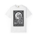 Skeleton Espresso Shirt Coffee Alternative Gift Women Line Art Tee Espresso T-Shirt Coffee Fan Minimalist Tshirt Punk Graphic Classic Roses