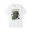 Goblin Head Shirt St Patrick's Day Fantasy Gift Women Tattoo Tee Imp T-Shirt Irish Fan Traditional Tshirt Mythical Graphic Vintage Shamrock