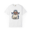 Pug Pet Shirt Dog Usa Gift Women Antique Tee Poodle T-Shirt Dog Fan Vintage Tshirt American Graphic Old School Sun Glasses Tshirt