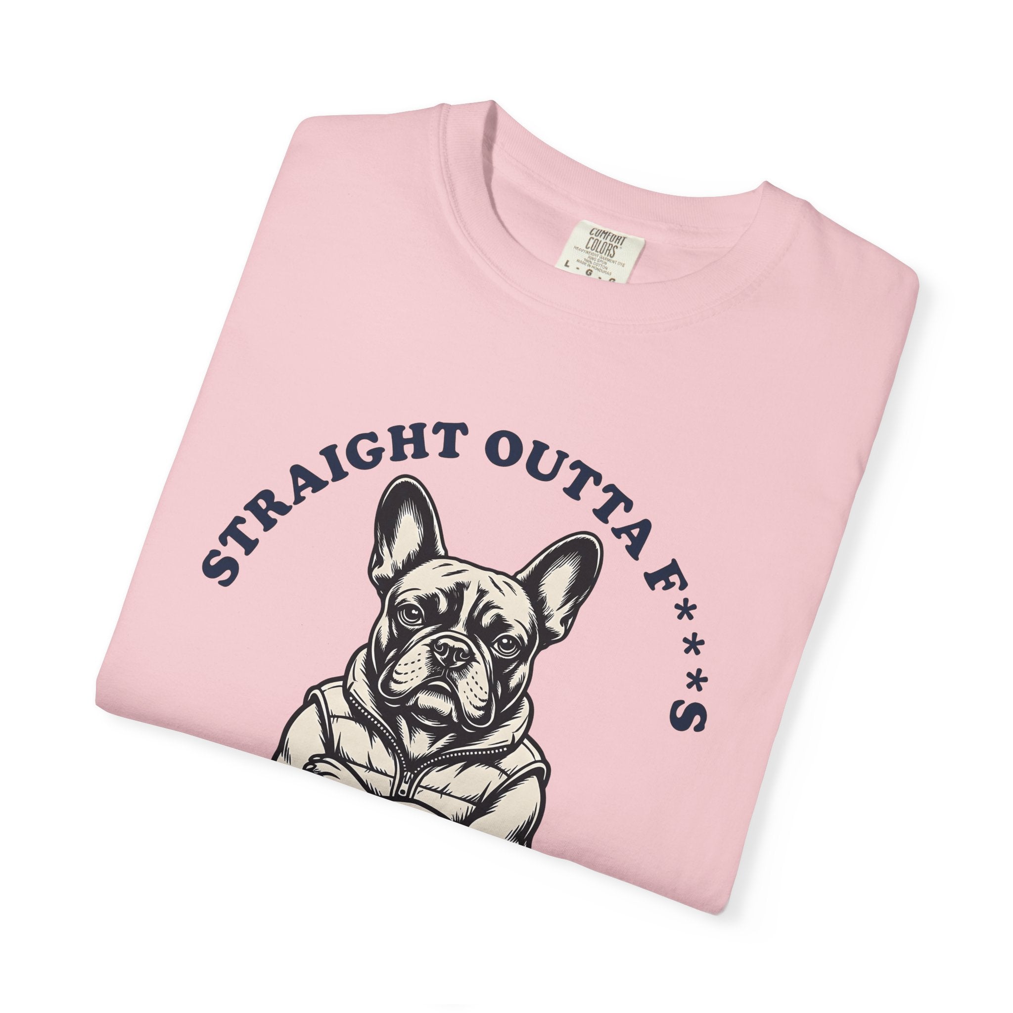 French Bulldog Shirt Dog Joke Gift Women Illustration Tee Bulldog T-Shirt Dog Fan Artistic Tshirt Humor Graphic Classic Vest Tshirt