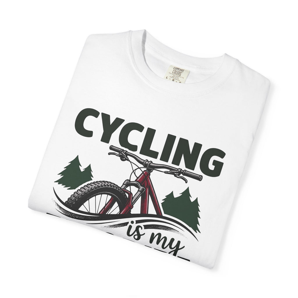 Off Road Bike Shirt Cycling Hiking Gift Women Classic Tee Mountain Bike T-Shirt Cyclist Enthusiast Vintage Tshirt Trail Graphic Doodle Cedar