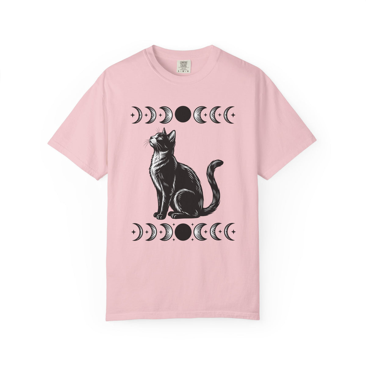Ebony Cat Shirt Cat Wizardry Unisex Gift Tribal Tee Black Cat T-Shirt Cat Fan