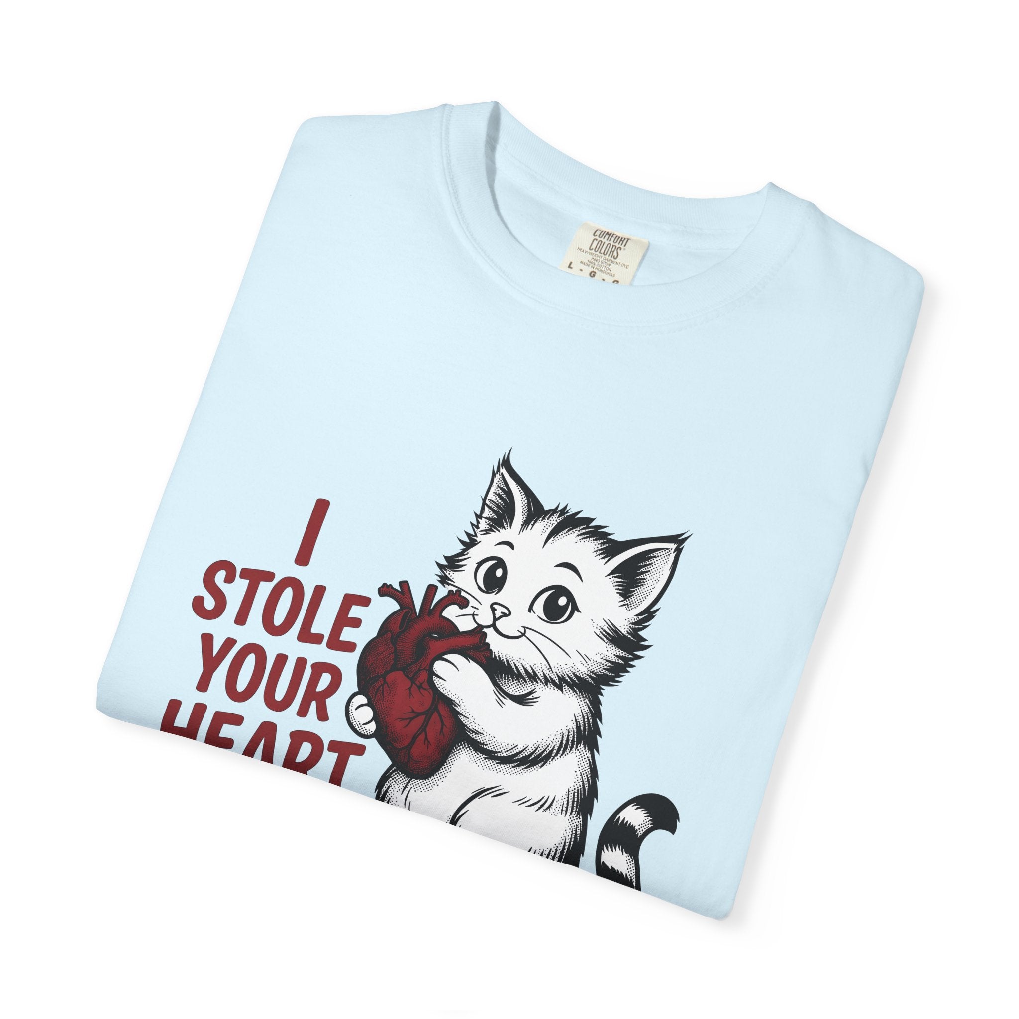 Lovable Kitty Shirt Cat Comedy Gift Women Line Art Tee Cat T-Shirt Cat Fan Illustration Graphic Hand Drawn Love Icon Tshirt
