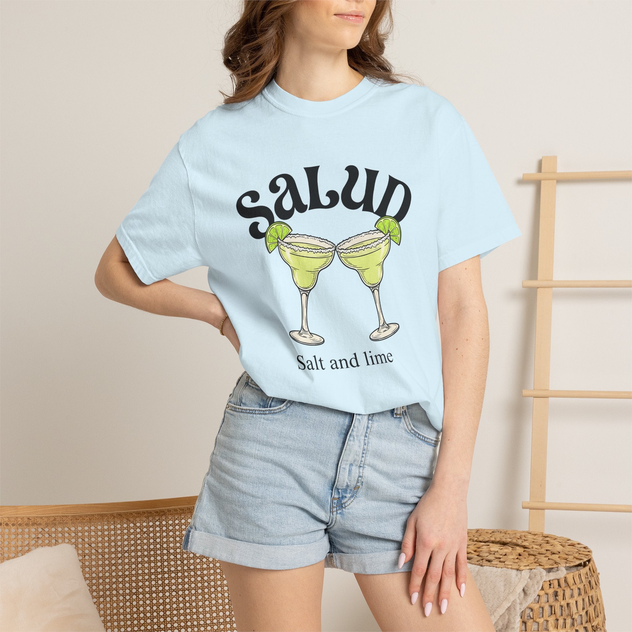 Cocktail Glasses Shirt Drinks Gathering Gift Women Line Art Tee Glassware T-Shirt Cocktail Fan Drinking Tshirt Party Graphic Classic Lime