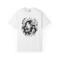Enchanted Lady Shirt Boho Chic Energy Gift Women Body Art Tee Mystic T-Shirt Bohemian Enthusiast Tattoo Tshirt Vibrational Graphic Line Art