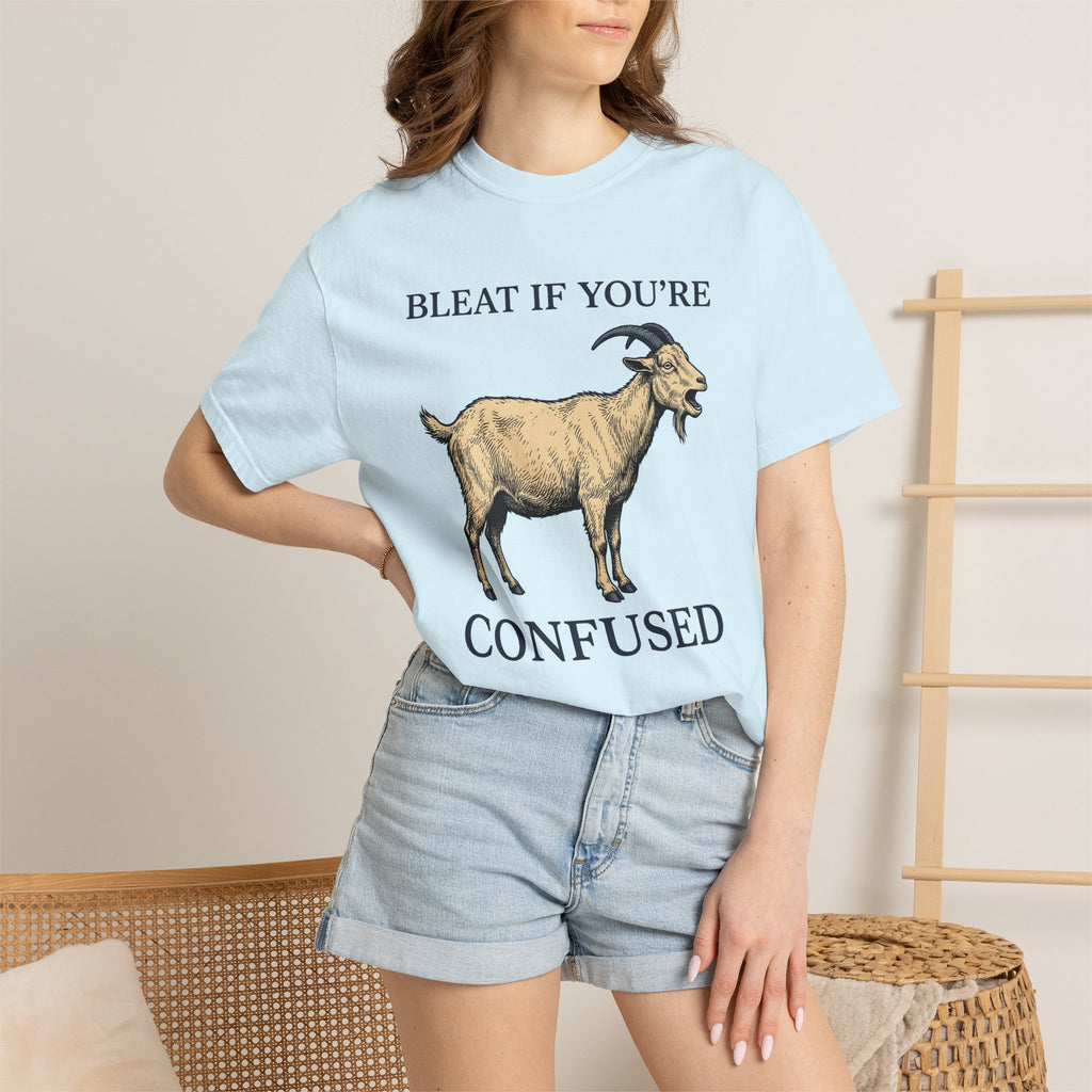 Goat Drawing Shirt Funny Wildlife Gift Women Classic Tee Kid T-Shirt Humor Fan Vintage Tshirt Animal Graphic Doodle Twisted Horns Tshirt