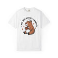 Capybara Latte Shirt Coffee Pets Gift Women Comic Strip Tee Rodent T-Shirt Coffee Fan Cartoon Tshirt Animal Graphic Classic Twinkles Tshirt