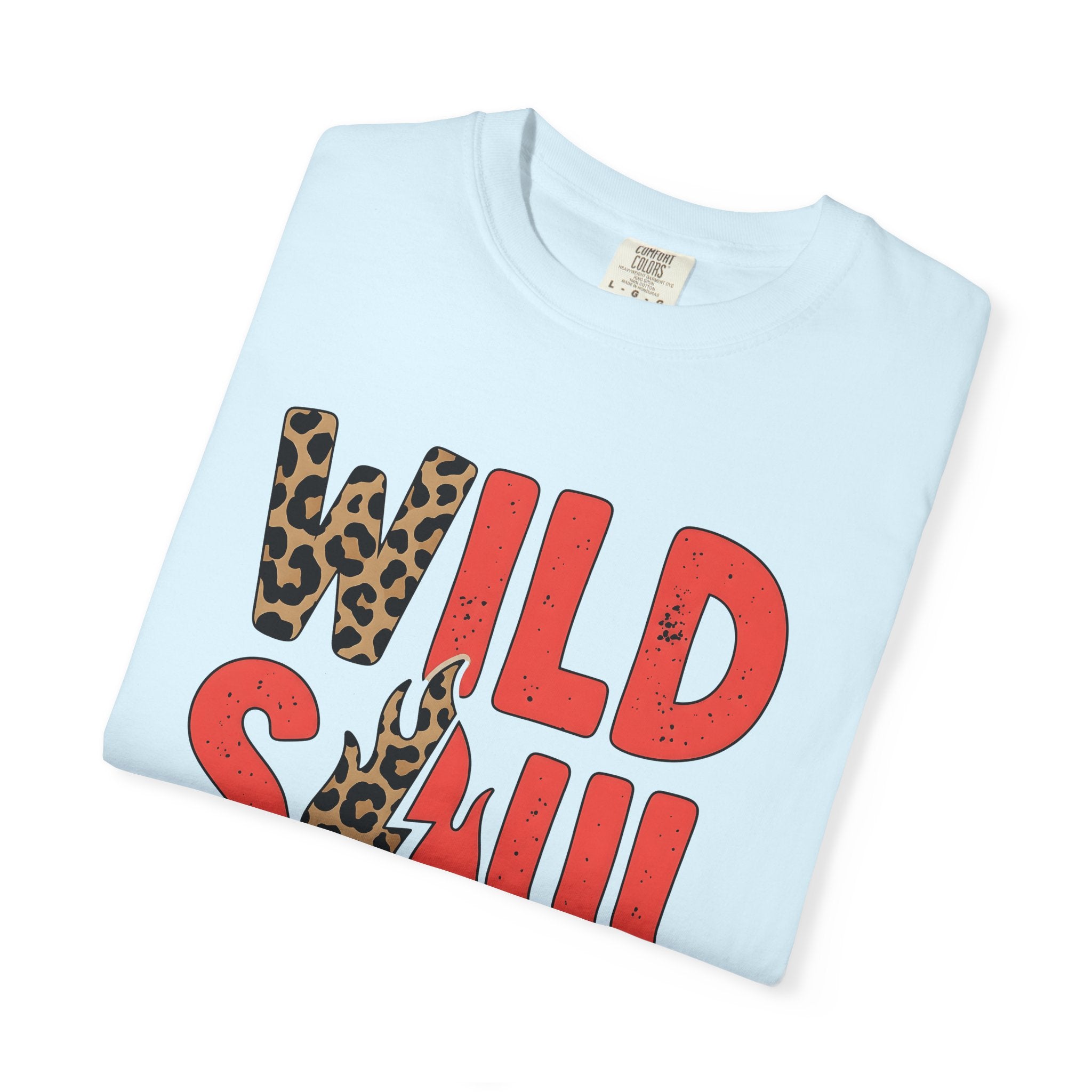 Cheetah Pattern Lettering Shirt St. Valentine's Day Skin Gift Women Strong Tee Leopard Print T-Shirt Valentine Fan Bold Tshirt Body Graphic