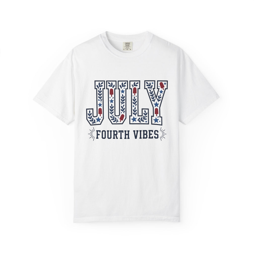 Usa Phrase Design Shirt 4th Of July Festival Gift Women Heavy Tee American Design T-Shirt Patriotic Fan Vintage Tshirt Celebration Graphic