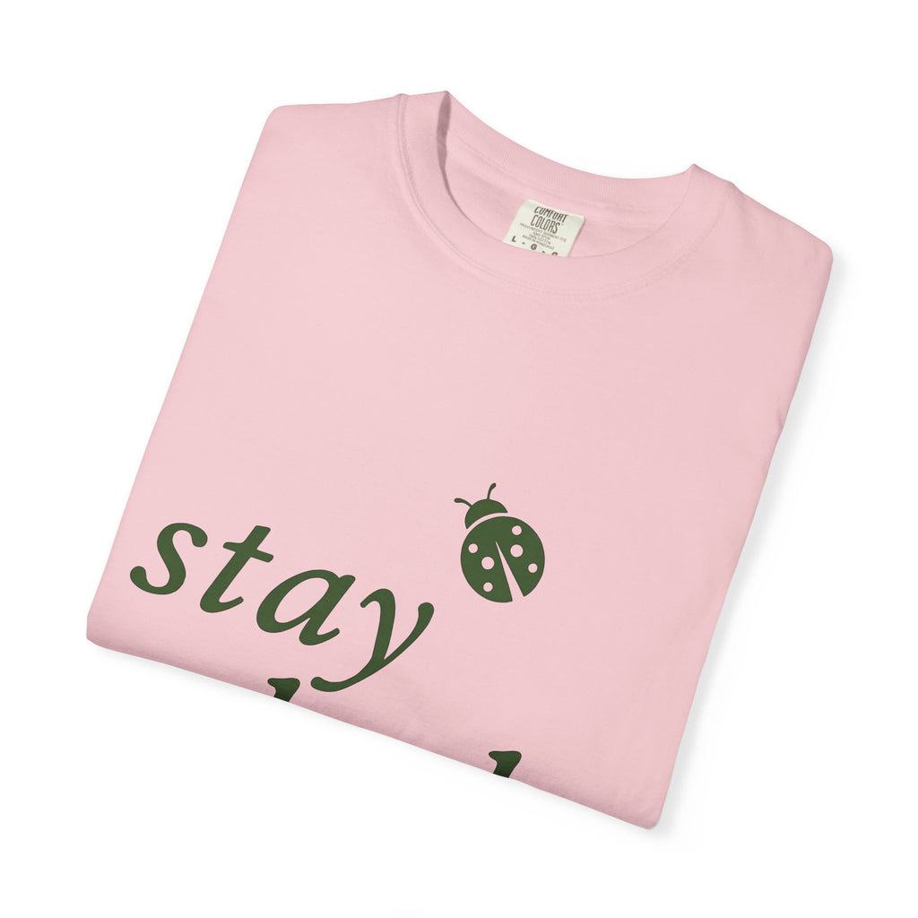 Ladybug Design Shirt St Patrick's Day Happiness Gift Women Simple Tee Ladybug T-Shirt Luck Fan Lady Tshirt Joy Graphic Vintage Good Luck