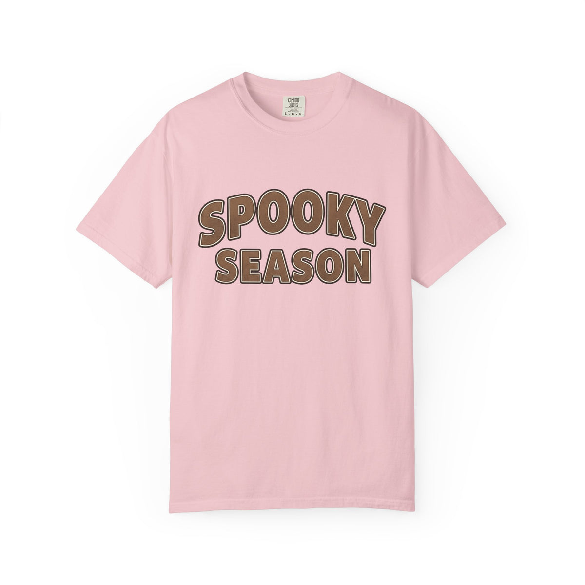 Scary Lettering Shirt Halloween Autumn Gift Women Strong Tee Typography T-Shirt Horror Fan Bold Tshirt Fall Graphic Vintage Spooky Tshirt