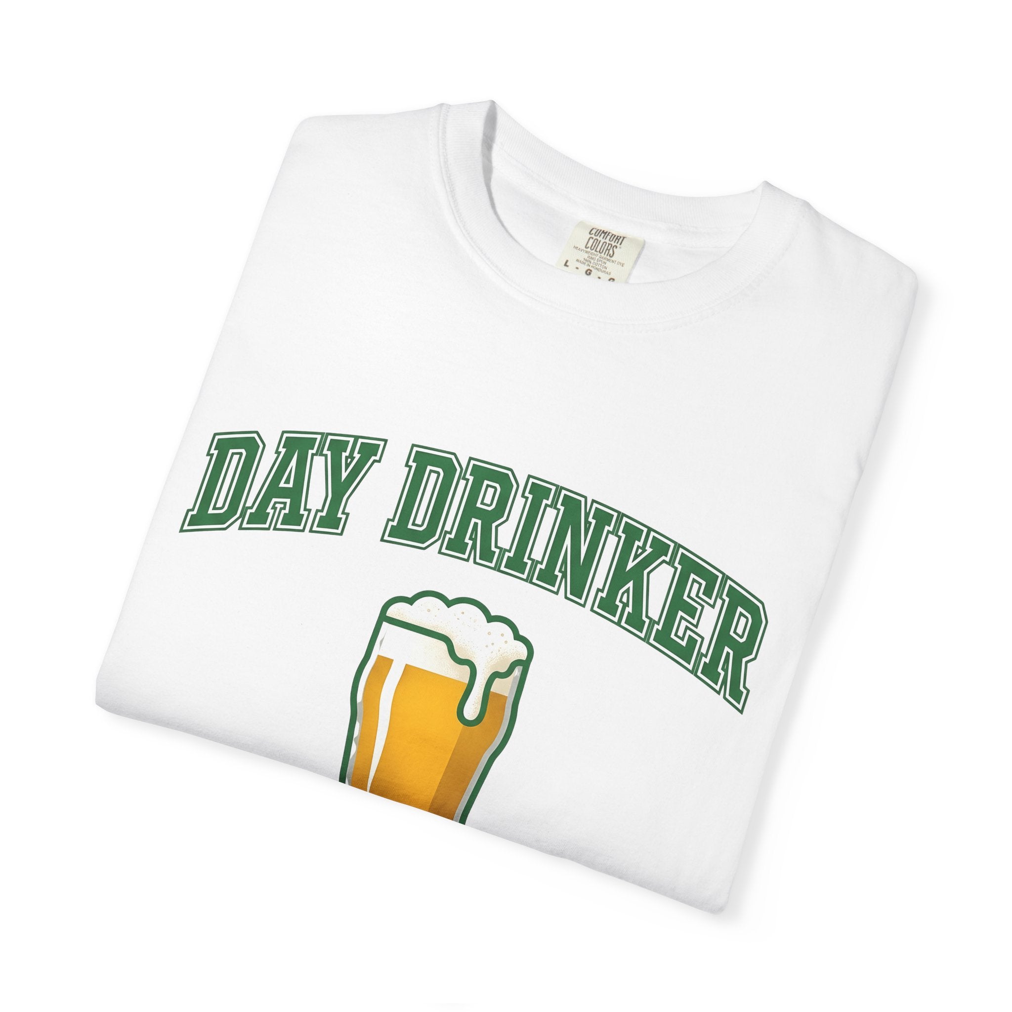 Pint Glass Shirt St Patrick's Day Liquor Gift Women Heavy Tee Beer Glass T-Shirt St Patricks Fan Pint Mug Graphic Classic Froth Tshirt