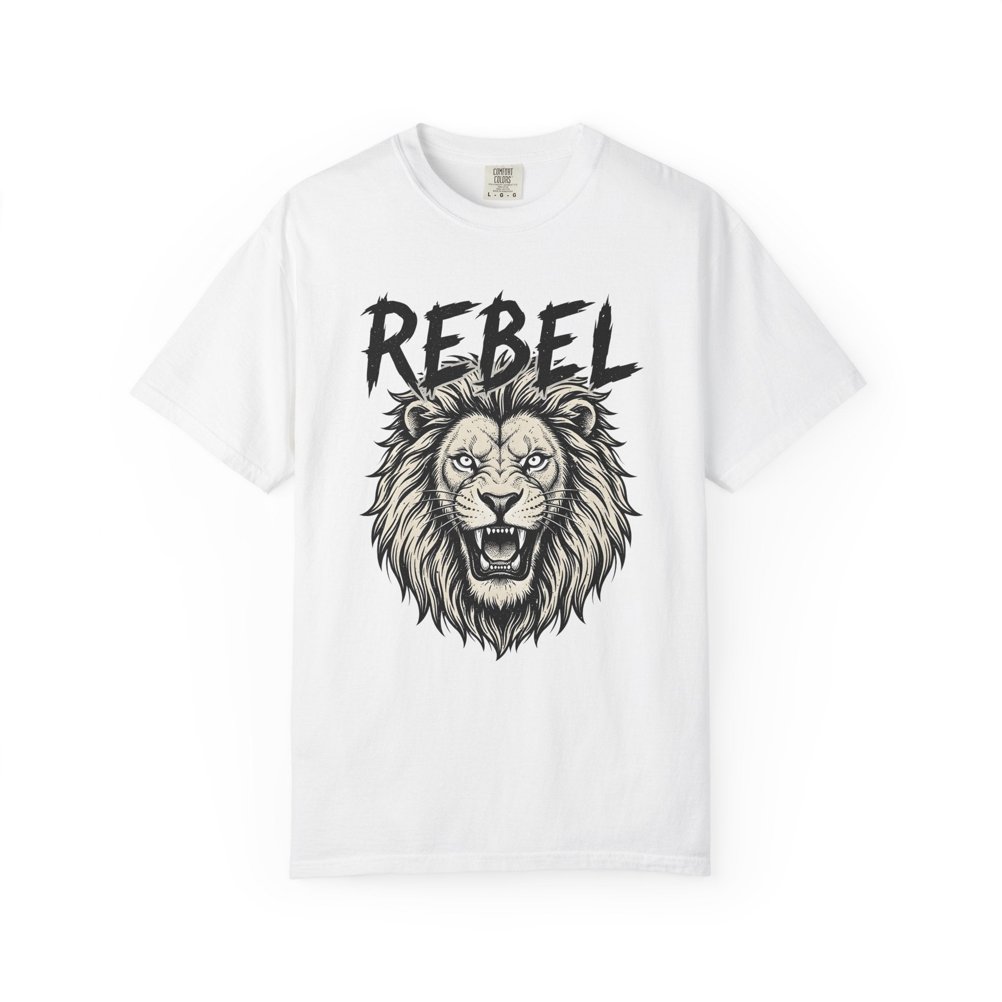 Lion Face Shirt Animals Fauna Gift Women Ink Tee Lion T-Shirt Wildlife Fan Tattoo Tshirt Wildlife Graphic Retro Teeth Tshirt