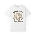 Rabbit Candy Shirt Easter Rabbit Gift Women Vintage Tee Candy T-Shirt Easter Fan Sweets Tshirt Bunny Graphic Retro Hand Gesture Tshirt