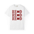 Open Volume Shirt Book Library Gift Women Rustic Tee Book T-Shirt Bibliophile Fan Vintage Tshirt Archive Graphic Traditional Heavy Print