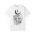 Viper Blade Shirt Boho Chic Alternative Gift Women Body Art Tee Knife T-Shirt Bohemian Fan Tattoo Tshirt Gothic Graphic Clean Lunar Crescent