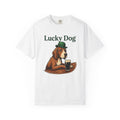 Dog Ale Shirt St Patrick's Day Joke Gift Women Retro Tee Beer T-Shirt St Patricks Fan Vintage Tshirt Pun Graphic Sketch Shamrock Hat Tshirt