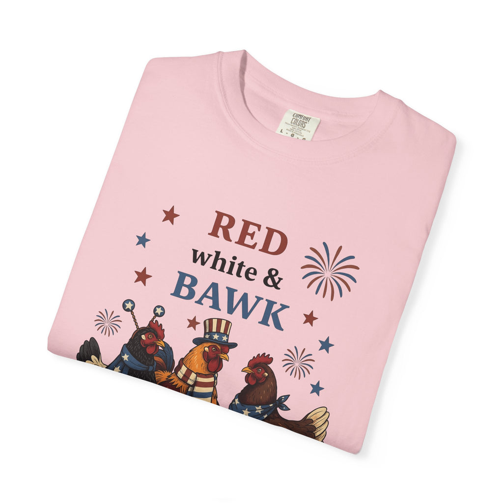 Freedom Chickens Shirt 4th Of July Homestead Gift Women Animated Tee Backyard Chickens T-Shirt Independence Day Fan Cartoon Tshirt Farmhouse